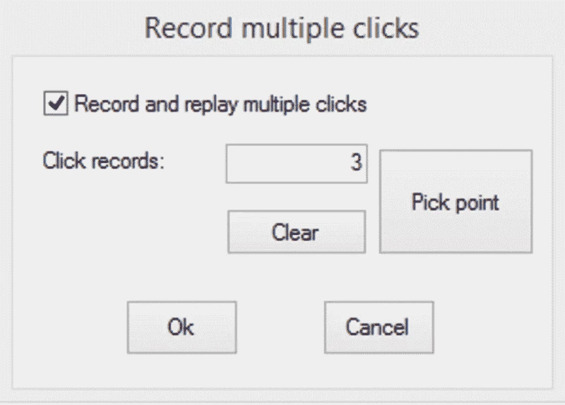 GS Auto Clicker — skærmbillede 2
